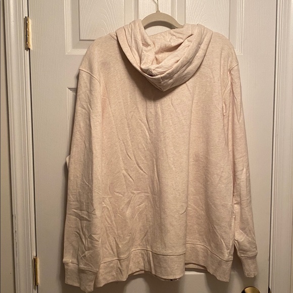 Amazon Essentials Women's Beige Zip-Up Hoodie…size 3X - Picture 2 of 5